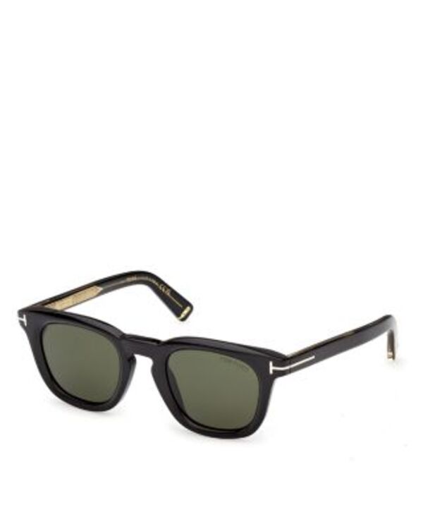 トム・ジェラルド・r・フォード レディース 添え物 サングラス・アイウェア Tom Ford Square Sunglasses 48粍 Black/Gradiant 黒いこと