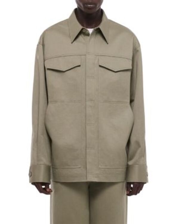 ヘルムート ラング メンズ トップス シャツ ジャケット Helmut Lang Utility Shirt Jacket Vetiver|ReVida 店