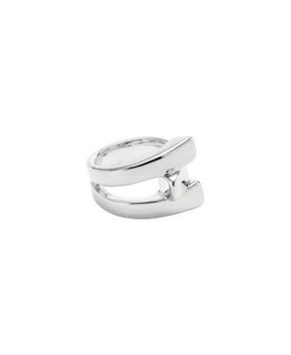 ウノデ 50 レディース アクセサリー リング UNOde50 Curved Ring Silver シルバー
