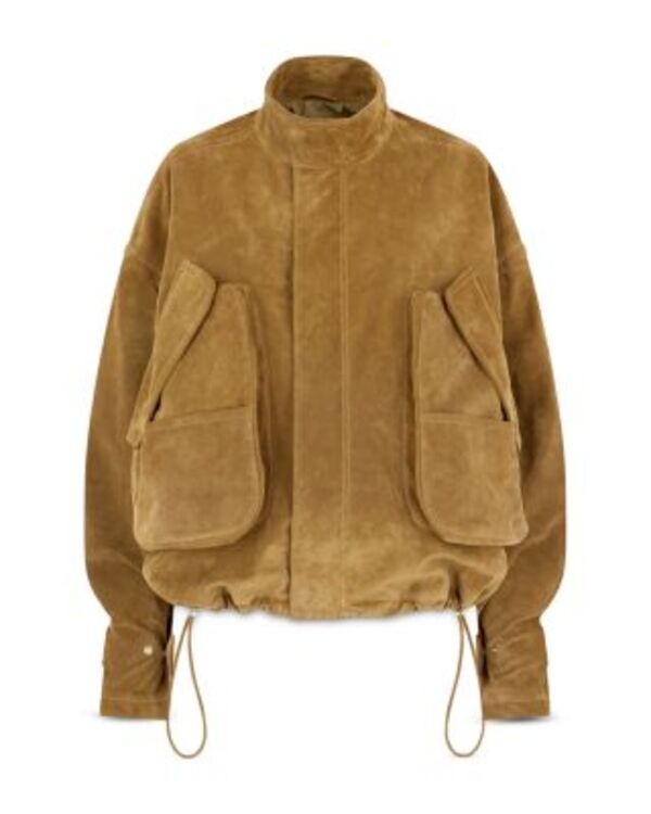 ジ アティコ レディース アウター ジャケット・ブルゾン レザー THE ATTICO Leather Bomber Jacket Sand サンド