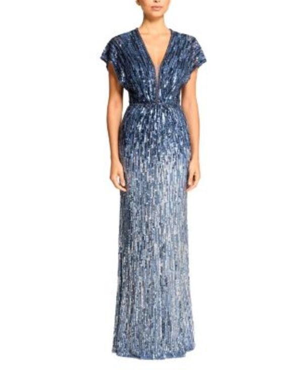 ジェニー・パッカム レディース トップス ワンピース Jenny Packham Dusk Dress Denim デニム｜ReVida 店