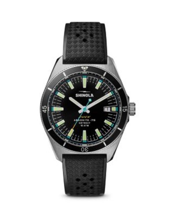 シャイノーラ レディース アクセサリー 腕時計 Shinola Duck 1040 Watch 40mm Black/Black ブラック｜ReVida 店