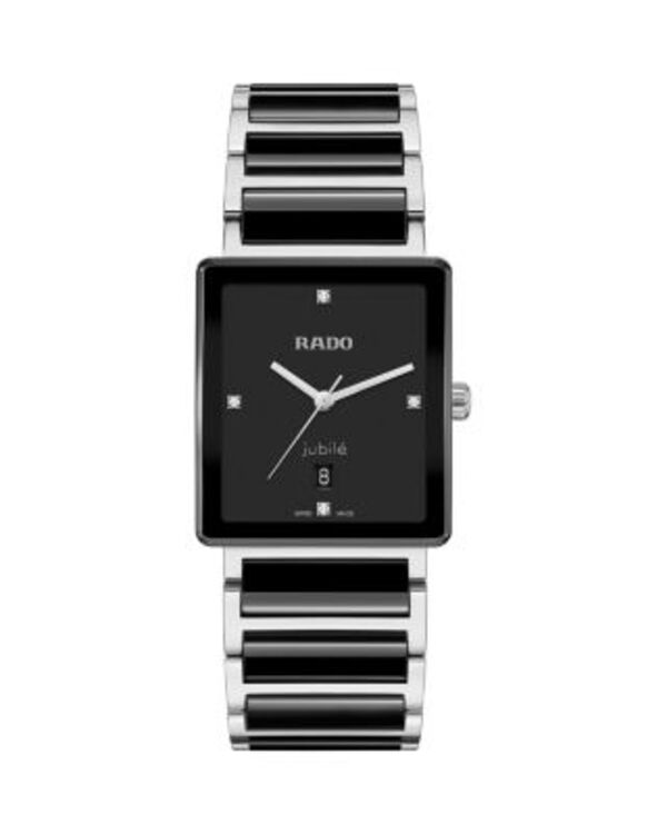 ラド レディース アクセサリー 腕時計 RADO Integral Watch 32mm x 41mm Black/Black ブラック