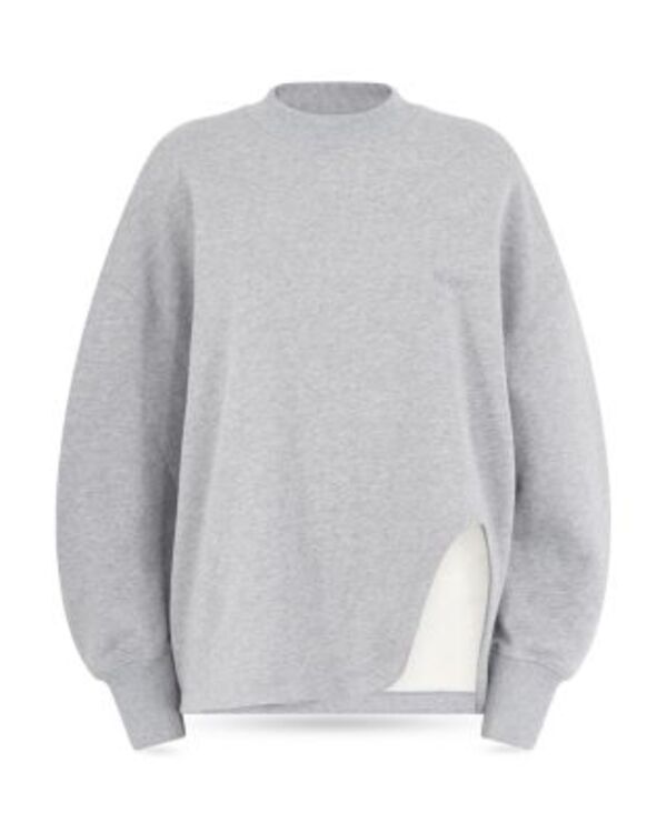 ジ アティコ レディース アウター パーカー・スウェット ティーシャツ THE ATTICO Sweatshirt Grey Melange 薄墨色