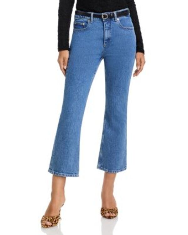 サンク ア セプト レディース ボトムス デニムパンツ クロップド ジーンズ Cinq ? Sept Stevie Cropped Jeans Mirage Blue Mirage ブルー｜ReVida 店