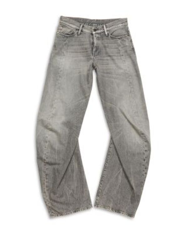 アクネ ストゥディオズ レディース ボトムス デニムパンツ ワイドレッグ ジーンズ Acne Studios Wide Leg Jeans in Washed Wshed Black ブラック|ReVida 店