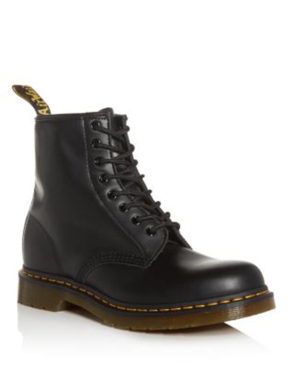 お医者さんマーチン メンズ シューズ ブーツ・レインブーツ なめし革 Dr. Martens Men\u0027s 1460 Leather Combat Boots Black 黒いこと