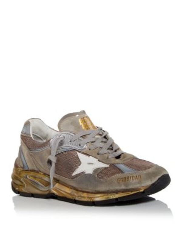 ゴールデングース メンズ シューズ スニーカー Golden Goose Men's Running Dad Low Top Sneakers White/Silver ホワイト 112,400円