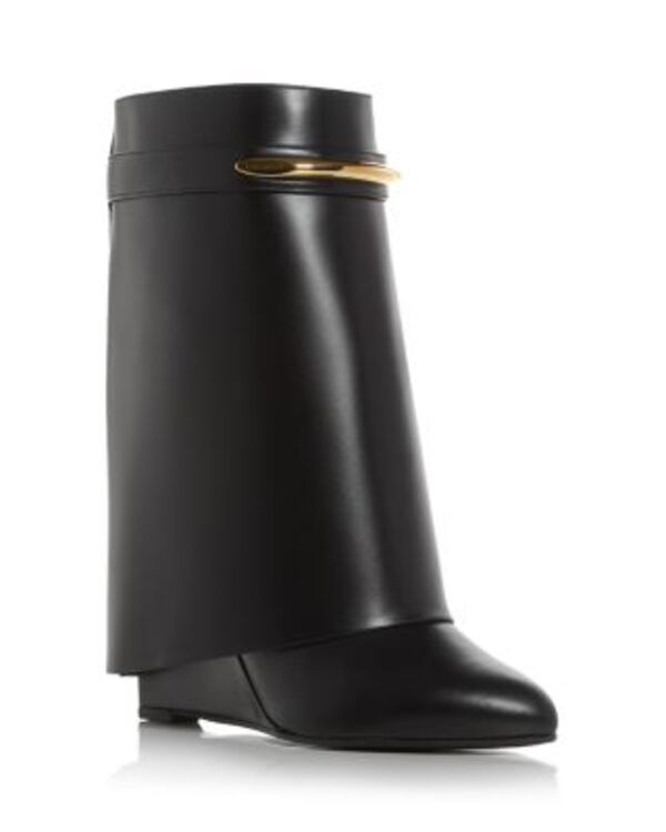 ジバンシー レディース シューズ ブーツ・レインブーツ アンクル Givenchy Women\u0027shark Ankle Boots Black 黒いこと