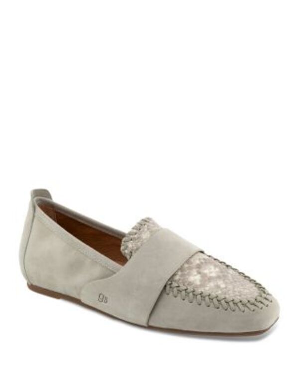 ケネスコール レディース シューズ スリッポン・ローファー スエード Gentle Souls by Kenneth Cole Women'sandra Suede Loafers Taupe Snake トープ