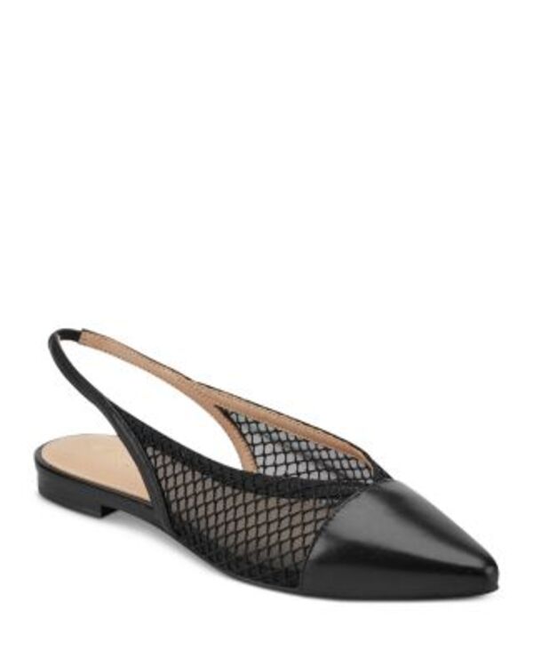 マーク・フィッシャー レディース シューズ パンプス Marc Fisher LTD. Women's Davin Slingback Flats Black 001 ブラック|ReVida 店