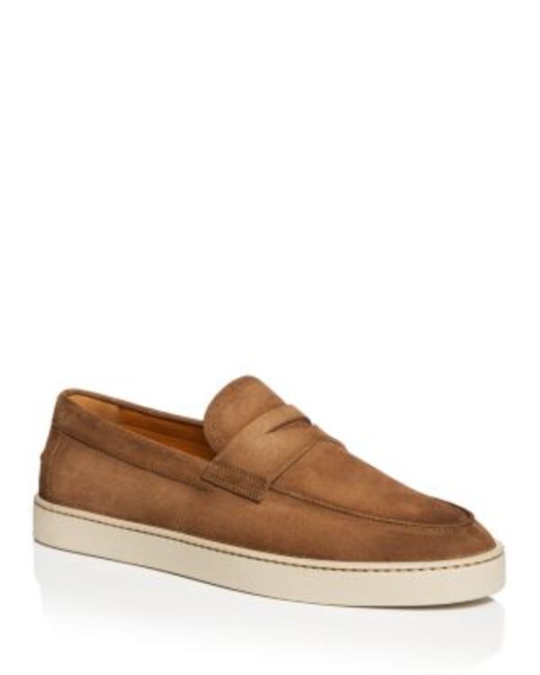 マグナーニ メンズ シューズ スリッポン・ローファー Magnanni Men's Lawford Hybrid Penny Loafers - Exclusive Taupe トープ｜ReVida 店