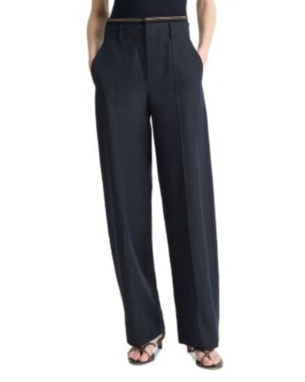 ヴィンス レディース ボトムス カジュアルパンツ リブ Vince Ribbed Waist Pants Coastal｜ReVida 店