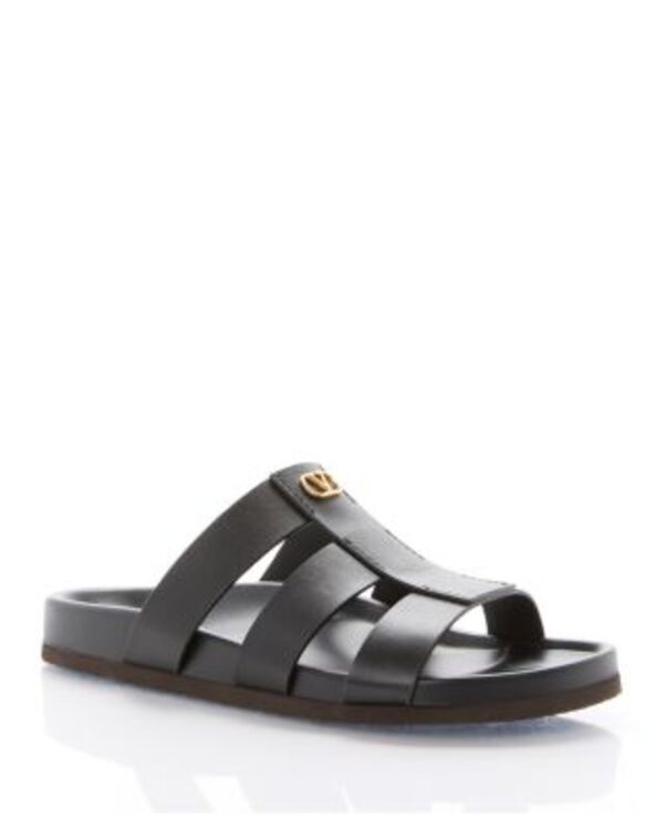 ヴァレンティノ メンズ シューズ サンダル Valentino Garavani Men\u0027sandals Black 黒いこと
