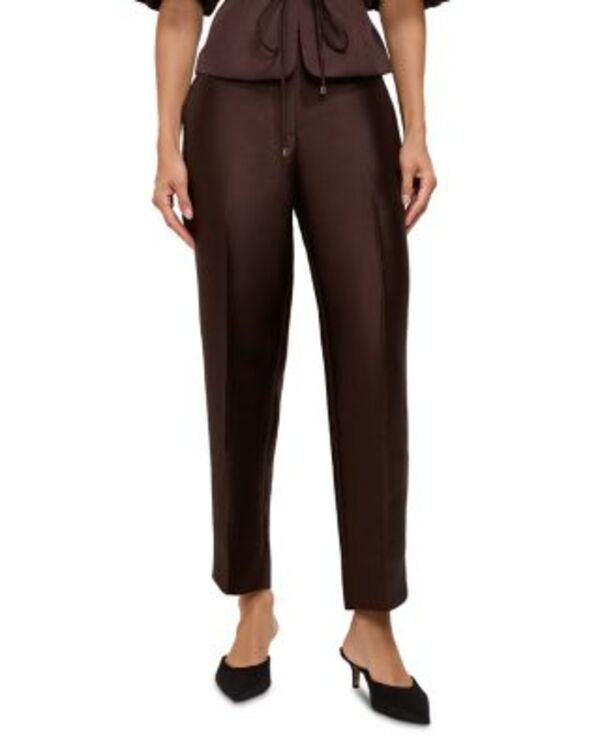 フェイズ・エイト レディース ボトムス カジュアルパンツ サテン Phaseight Ivy Satin Pants Brown ブラウン｜ReVida 店