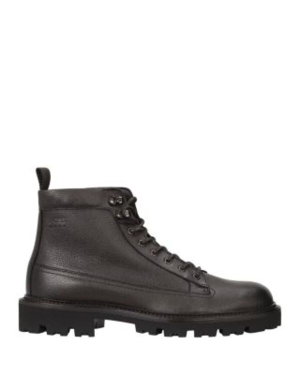 ボス メンズ シューズ ブーツ・レインブーツ BOSS Men's Julyo Boots Dark Brown ブラウン