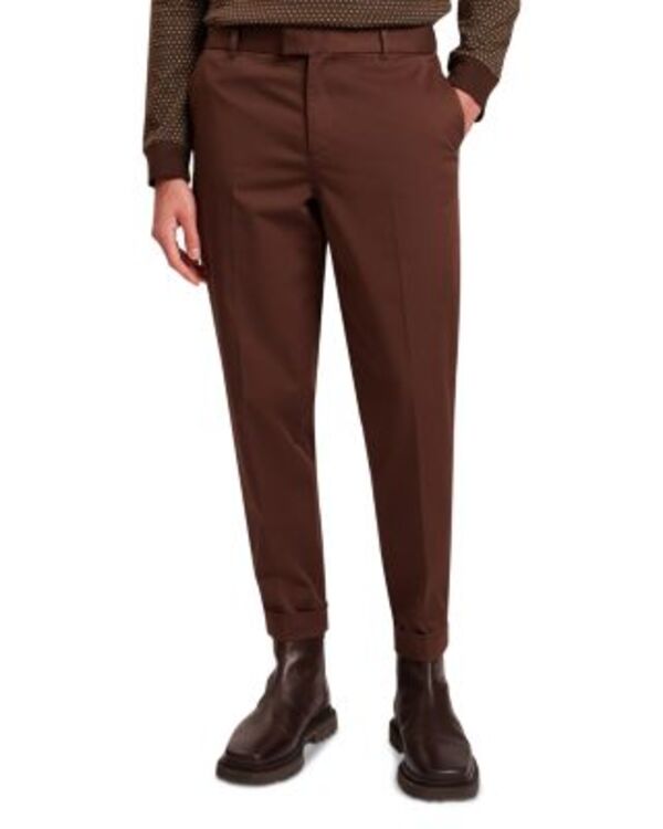 テッドベーカー メンズ ボトムス カジュアルパンツ テーパードフィット Ted Baker Moses Tapered Fit Pants Ecru エクリュ
