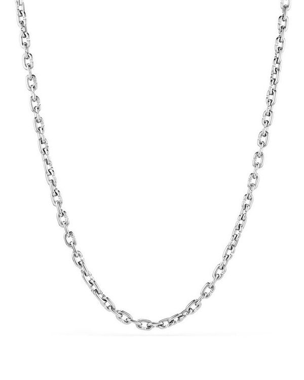 デイビット ユーマン メンズ 頸飾り 首飾り 従物 Chain Link Narrow Necklace Silver 貨物輸送無料 号イクスチェンジ無料 デイビット ユーマン メンズ アクセサリー ネックレス チョーカー Silver Pasadenasportsnow Com