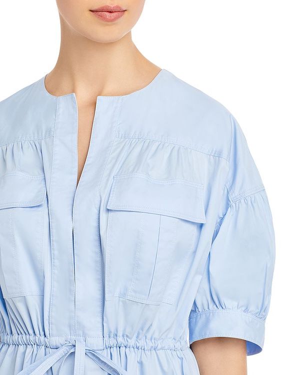 人気が高い トップス ワンピース レディース デレクラムテンクロスバイ Andie Blue Pale Dress Maxi Sleeve Puff ワンピース Williamsav Com
