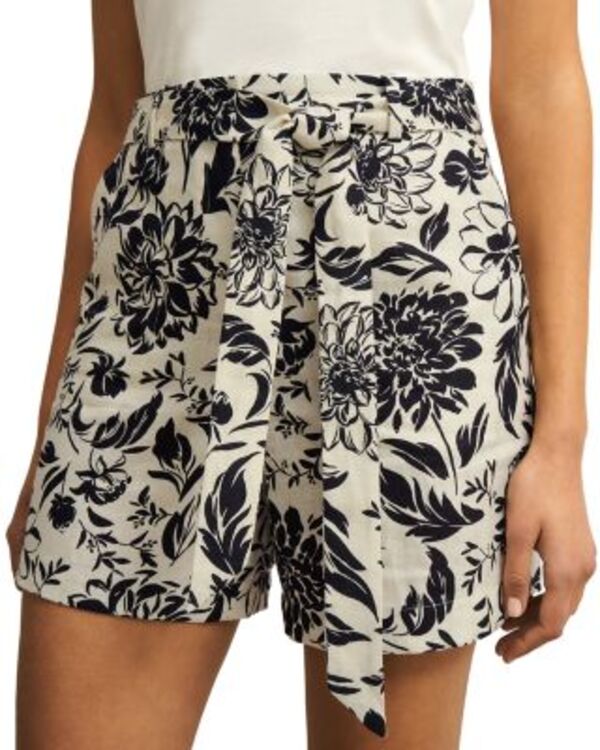 ホッブスロンドン レディース ボトムス ハーフパンツ・ショーツ ショートパンツ HOBBS LONDON Maura Shorts Cream Navy クリーム