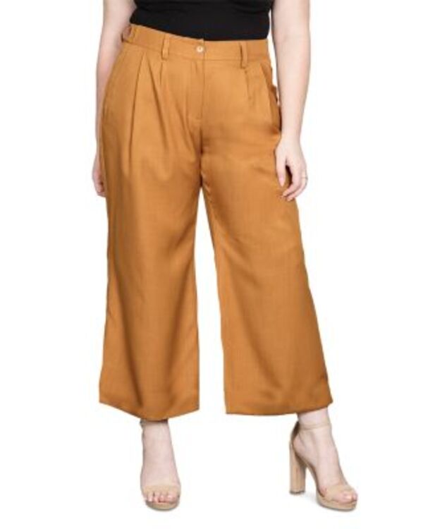 スタンダーズ アンド プラクティス レディース ボトムス カジュアルパンツ ワイドレッグ standards & practices Wide Leg Palazzo Pants Khaki カーキ