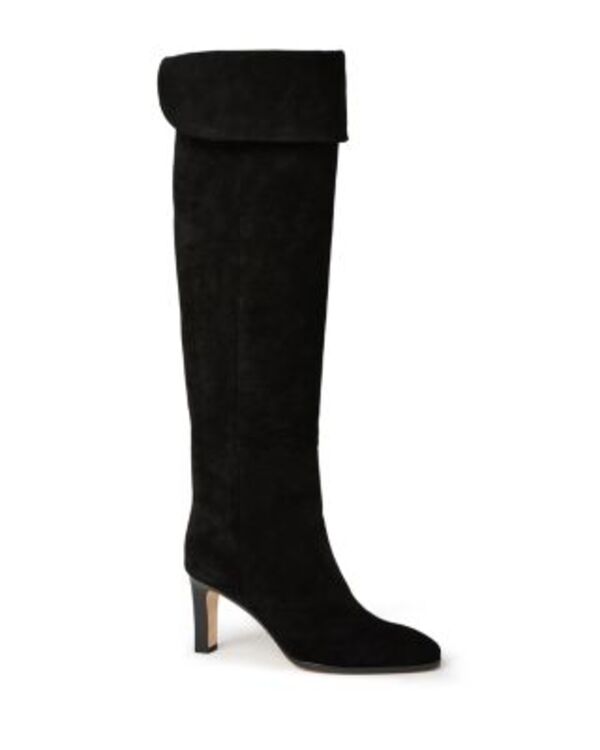 ページ レディース シューズ ブーツ・レインブーツ PAIGE Women\u0027s Chiara Over The Knee Boots Black 黒いこと