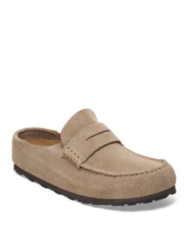 ビルケンシュトック レディース シューズ パンプス 置き目毛革 Birkenstock Women\u0027s Naples Loafer Flats Taupe トープ