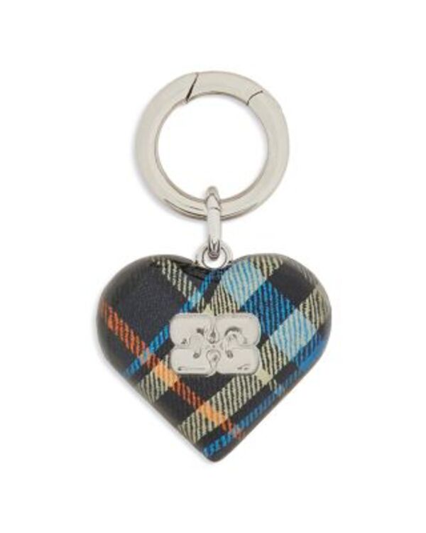 ガニー レディース バッグ GANNI Bou Heart Charm Charcole Art