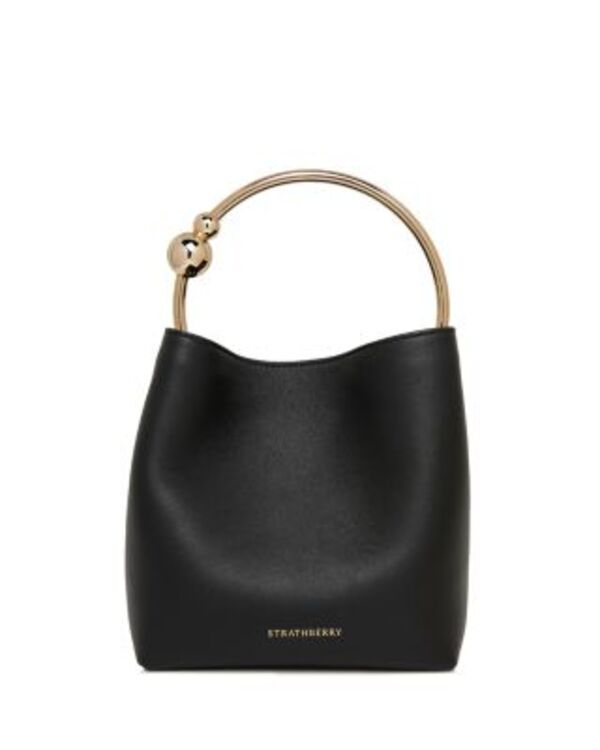 ストラスベリー レディース バッグ レザー Strathberry The Circus Leather Bag Black ブラック