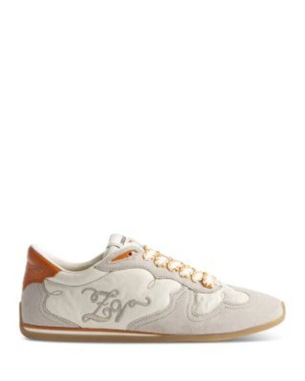 ザディグ エ ヴォルテール レディース シューズ スニーカー スエード レザー Zadig & Voltaire Women'suede & Leather Dance Sneakers Ice