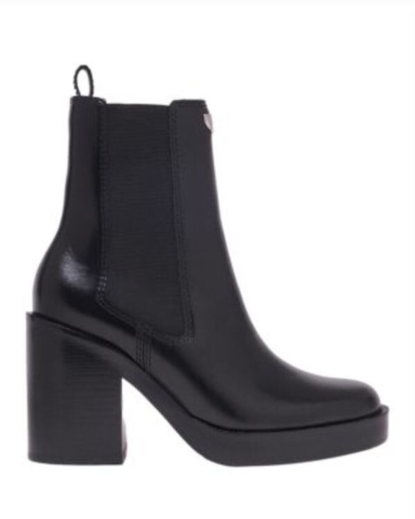 マージュ レディース シューズ ブーツ・レインブーツ チェルシーブーツ チェルシー レザー Maje Women's Leather Chelsea Boots Black ブラック
