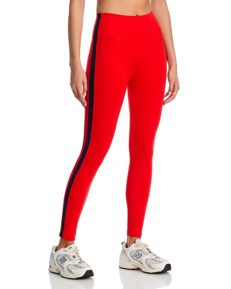 スピリッツフィフティファイブ レディース ボトムス レギンス ご機嫌酉の方角 Splits59 Clare High Waist Rigor 7/8 Leggings Lotus Red/Indigo インディゴ