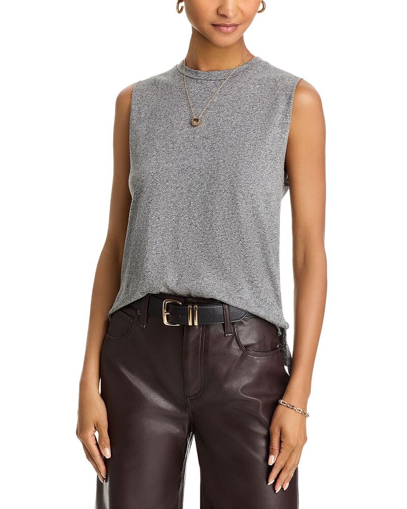 アクア レディース トップス タンクトップ AQUA Diana Muscle Tank - Exclusive Heather Gray グレー