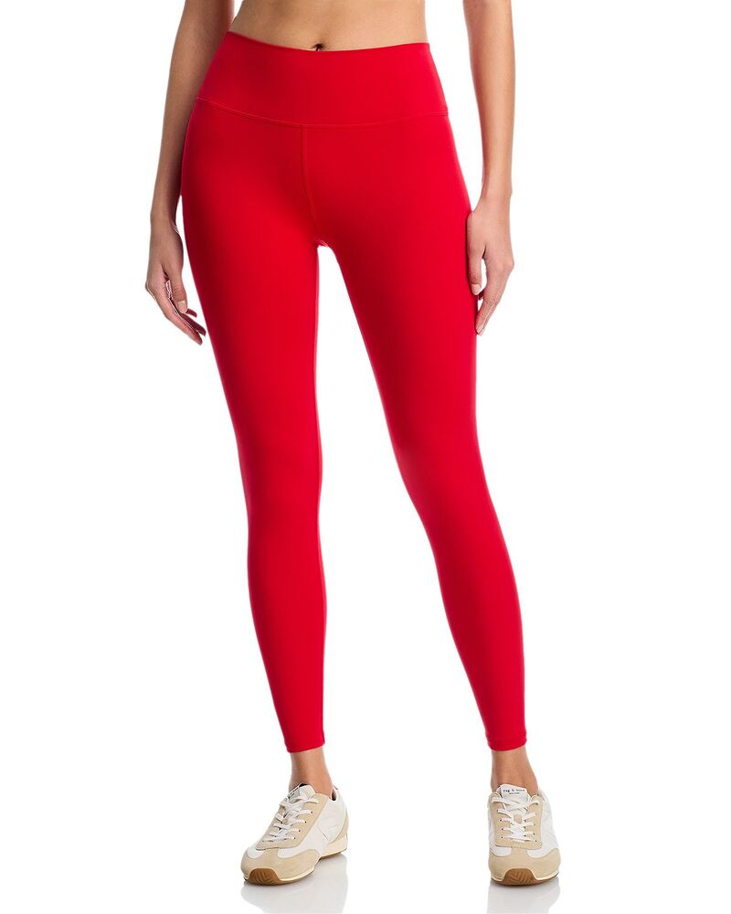 アクア レディース ボトムス レギンス AQUA High Rise 7/8 Leggings - Exclusive Lipstick Red レッド