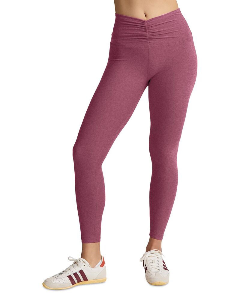 ビヨンドヨガ レディース ボトムス レギンス Beyond Yoga Spacedye Centered 7/8 Leggingsmooth Mauve Heather ギョリュウモドキ