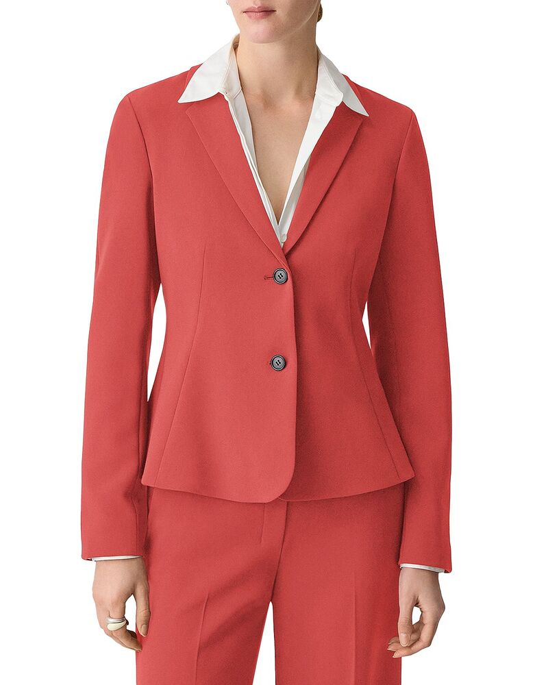 セオリー レディース アウター ジャケット・ブルゾン ブレザー Theory Shaped Blazer Claret