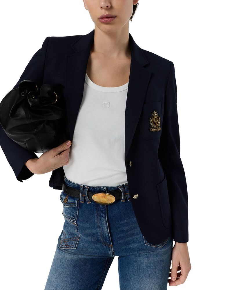 ジェラルド・ダレル レディース アウター ジャケット・ブルゾン ブレザー Gerardarel Tinais Blazer Navy ネイビー｜ReVida 店