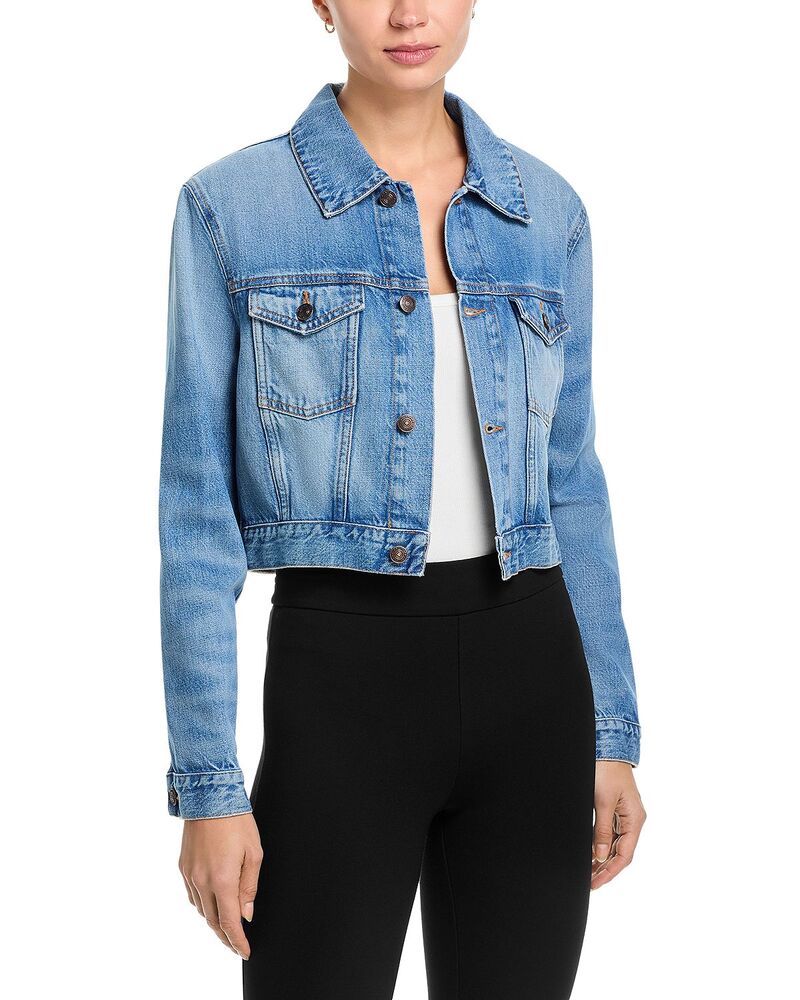 フレーム レディース アウター ジャケット・ブルゾン デニム FRAME The Classic Denim Jacket Essence デニム