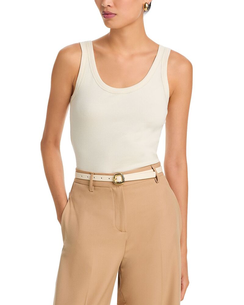 ファビアナ フィリッピ レディース トップス タンクトップ Fabiana Filippi Embellished Tank Top Burro