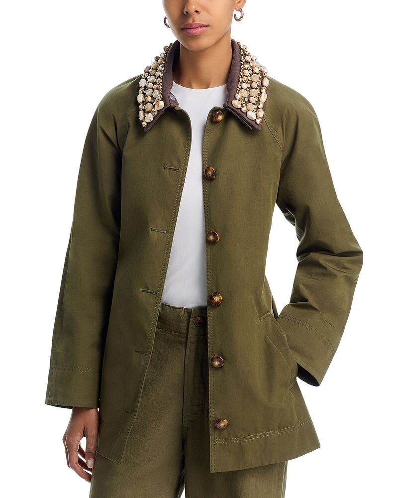 ヴェロニカ ベアード レディース アウター コート Veronica Beard Langham Dickey Coat Army アーミー｜ReVida 店 108,790円