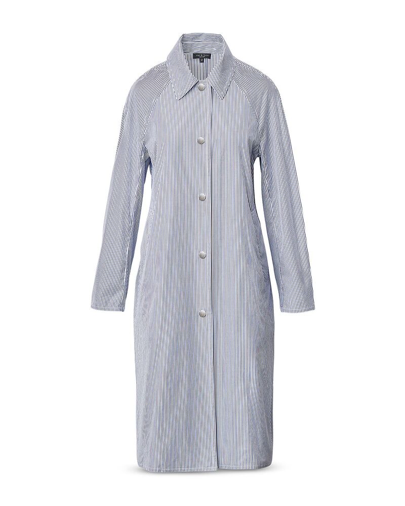 ラグアンドボーン レディース アウター コート rag & bone Gayle Stripe Poplin Coat Blue Stripe ブルー