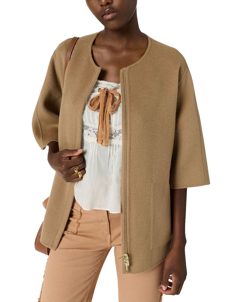 ジェラルド・ダレル レディース アウター コート Gerardarel Reversible Prissy Coat Straw