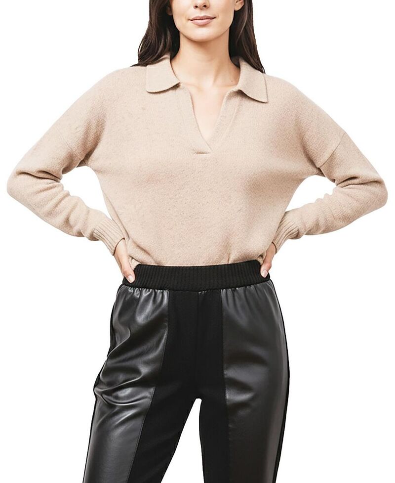 セントラルパークウェスト レディース トップス ポロシャツ Vネック Central Park West Women's Robbie V-Neck Poloat