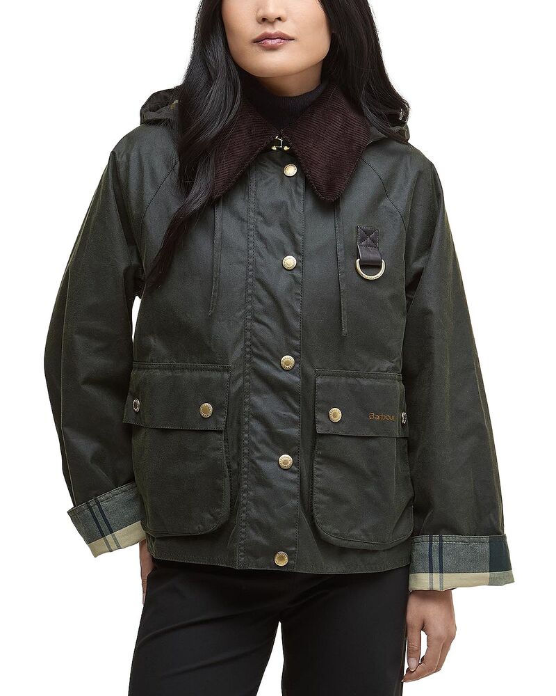 バブアー レディース アウター 上衣・上衣 Barboureighton Wax Jacket Fern/Ancient コート・ジャケット-レディースファッション