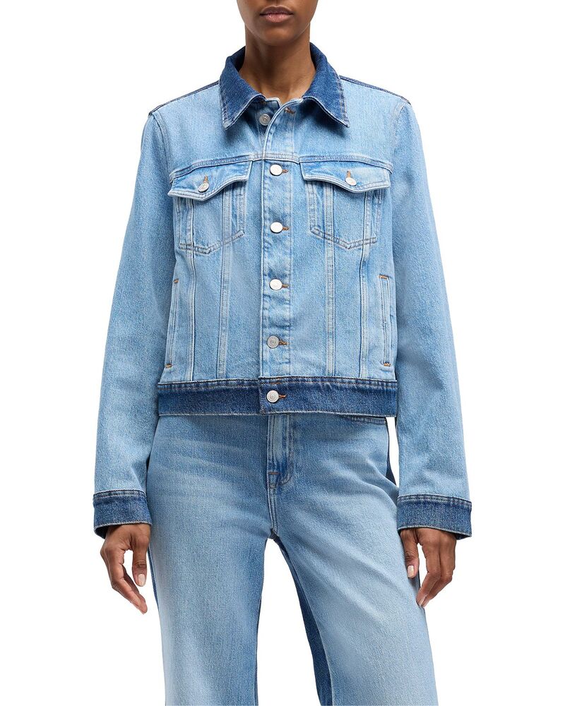 セブンフォーオールマンカインド レディース アウター ジャケット・ブルゾン 7 For All Mankind Adi Trucker Jacket Joker｜ReVida 店