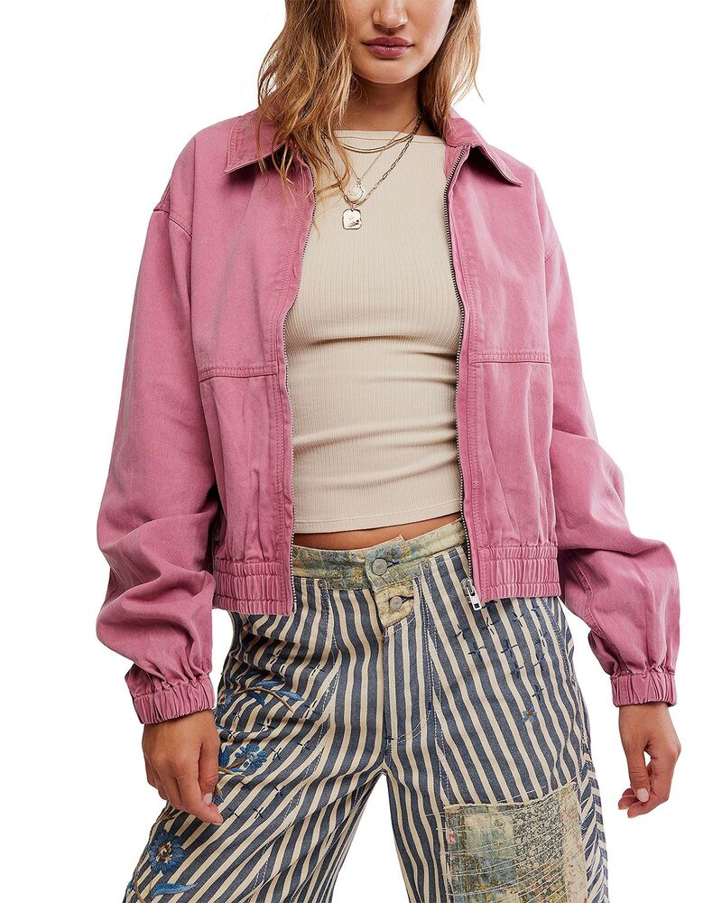 フリーピープル レディース アウター ジャケット・ブルゾン Free People We The Free Birdie Jacket Rose Rasin