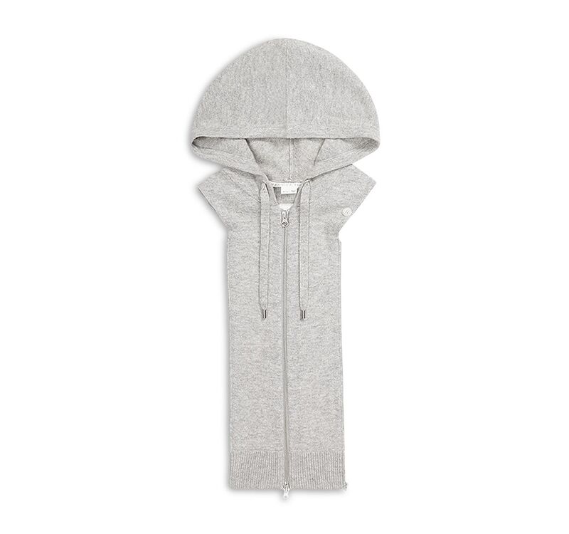ヴェロニカ ベアード レディース アウター パーカー・スウェット 羊毛 Veronica Beard Merino Wool \u0026 Cashmere Hoodie Dickey Grey 薄墨色