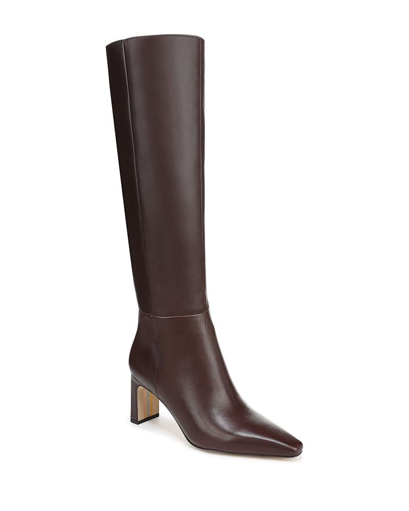 サムエデルマン レディース シューズ ブーツ・レインブーツ ヒール Sam Edelman Women'sylvia Pointed Toe Higheel Bootspiced Pecan Leather