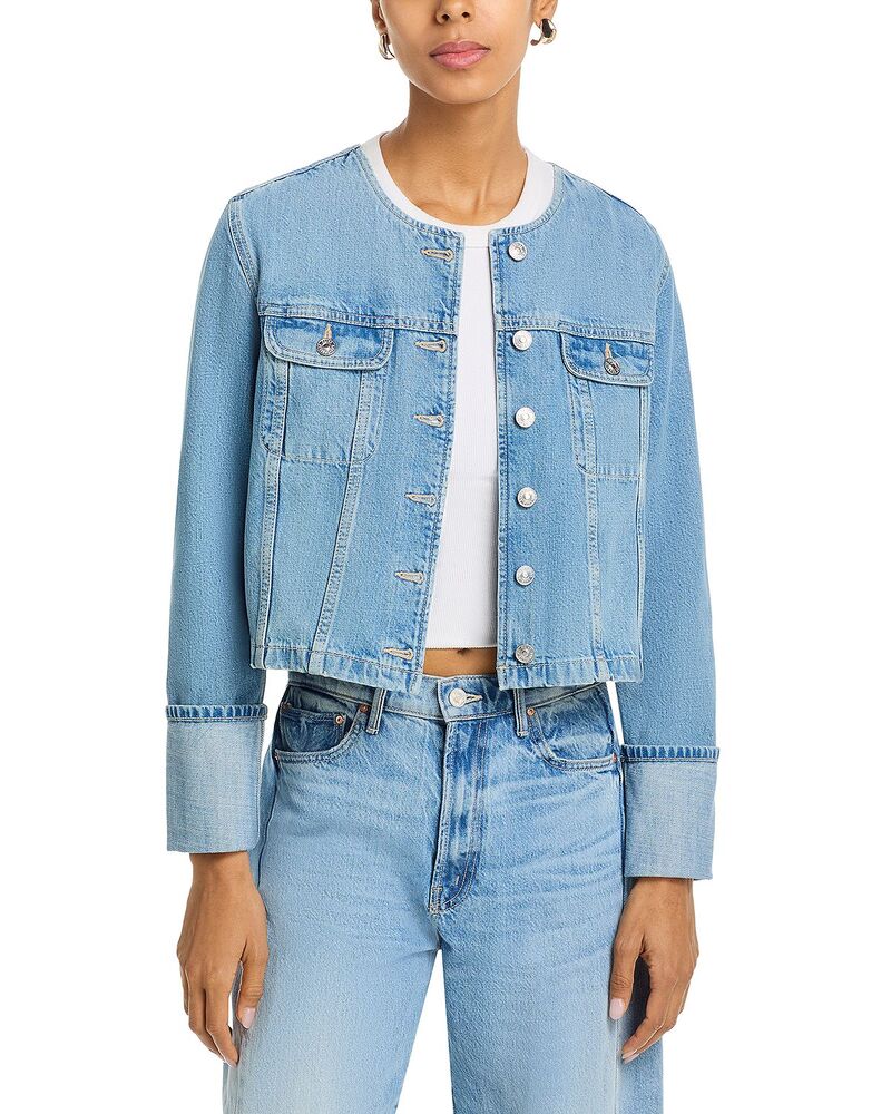 ページ レディース アウター 上衣・上衣 ジーンズ PAIGE Dean Denim Jacket Delamo ジーンズ