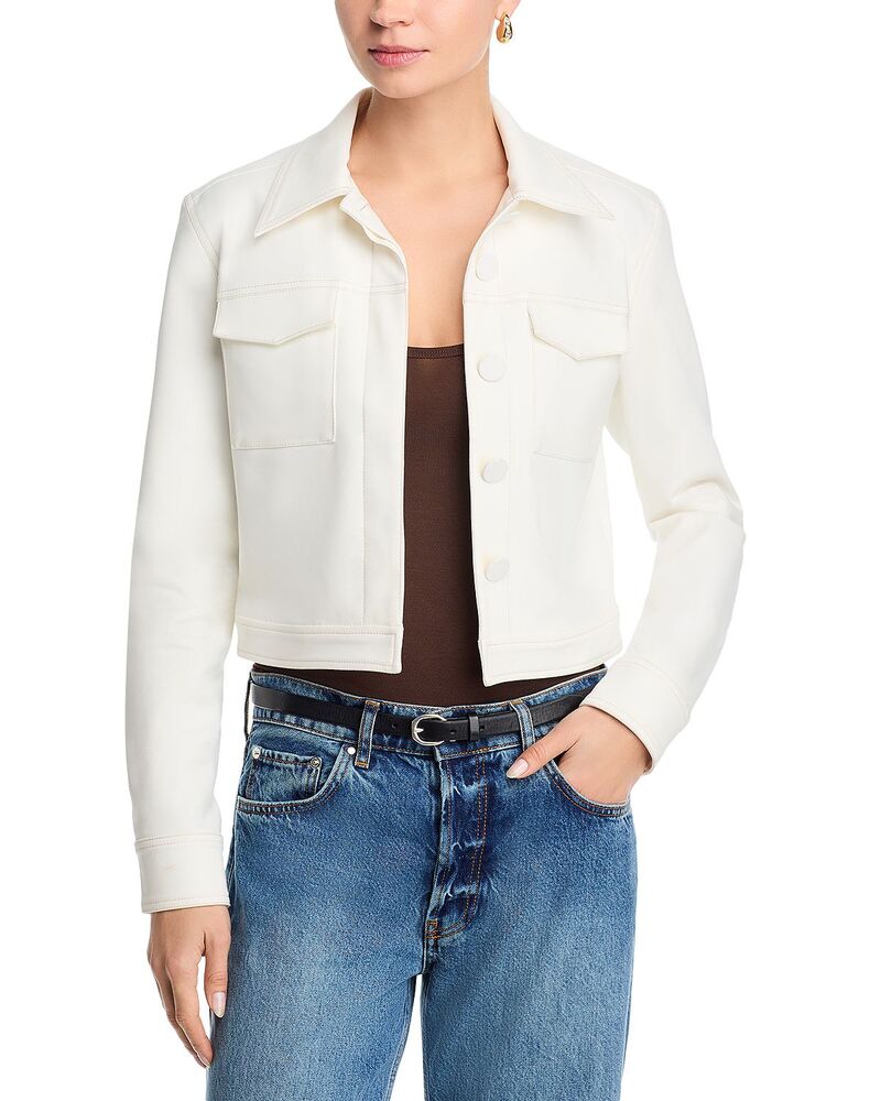 レイミー ブルック レディース アウター ジャケット・ブルゾン Ramy Brook Marrie Jacket Ivory アイボリー